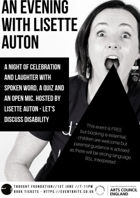 Let's Discuss Disability - Evening With Poster