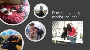 Slides used in the Deranged Poetesses: Mothers performance