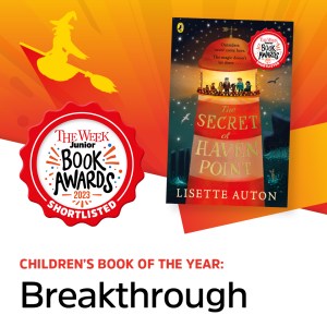 Logo for the Week Junio Children's book of the year: Breakthrough for the secret of haven point